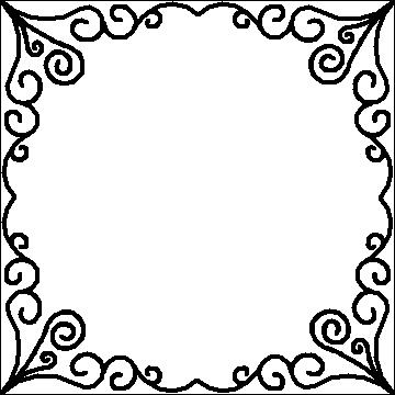 (image for) Curly Frame-L00539